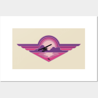 Seaplane Sunrise Posters and Art